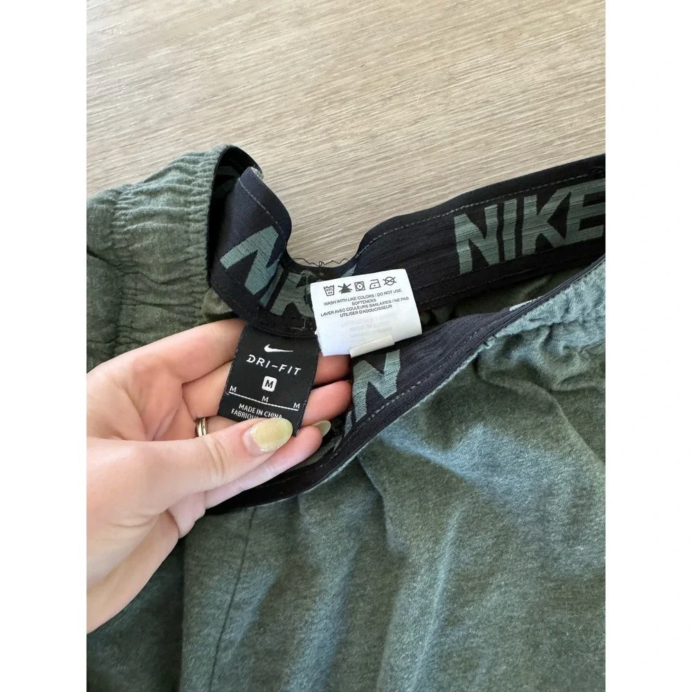 Nike Olive Green sport shorts